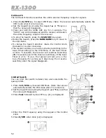 Предварительный просмотр 52 страницы POLMAR RX-1300 User Manual