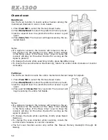 Предварительный просмотр 62 страницы POLMAR RX-1300 User Manual