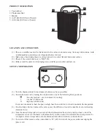 Preview for 2 page of POLO CFH20 User Manual