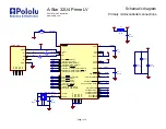 Pololu A-Star 32U4 Prime LV Schematic Diagram preview