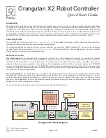 Pololu Orangutan X2 Quick Start Manual preview