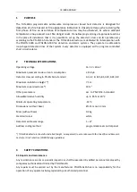 Preview for 3 page of Polon-Alfa TUN-4046 Installation And Maintenance Manual