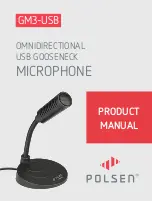 Предварительный просмотр 1 страницы Polsen GM3-USB Product Manual