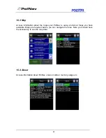 Предварительный просмотр 46 страницы Polstar PolNav Navigation User Manual