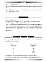 Preview for 6 page of POLTI FA 110 Usage Instructions