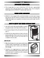 Preview for 7 page of POLTI FA 110 Usage Instructions