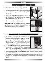 Preview for 8 page of POLTI FA 110 Usage Instructions