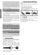 Предварительный просмотр 14 страницы POLTI FORZASPIRA D-POWER SR500 Instruction Manual