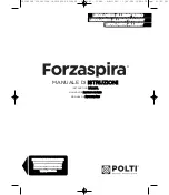 POLTI Forzaspira LECOLOGICO ALLERGY Instruction Manual предпросмотр