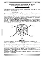 Preview for 13 page of POLTI MONDIAL VAP 2500 Usage Instructions