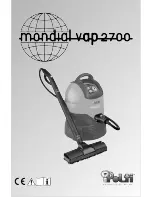 POLTI MONDIAL VAP 2700 Instructions For Use Manual preview