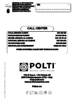 Preview for 80 page of POLTI PTEU0302 Instruction Manual