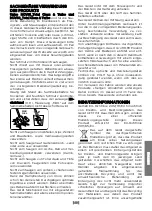 Preview for 99 page of POLTI unico MCV80 total clean & turbo Instruction Manual