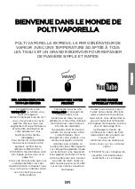 Предварительный просмотр 27 страницы POLTI VAPORELLA EXPRESS VE30.10 Instruction Manual