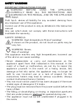 Предварительный просмотр 18 страницы POLTI Vaporella SIMPLY VS10.09 Instruction Manual