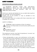 Preview for 14 page of POLTI VAPORELLA VERTICAL STYLER GSF60 Instruction Manual