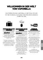 Preview for 43 page of POLTI VAPORELLA VERTICAL STYLER GSF60 Instruction Manual