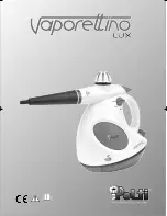 POLTI VAPORETTINO LUX Instructions For Use Manual preview