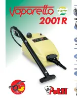 POLTI VAPORETTO 2001 R Instructions Manual preview