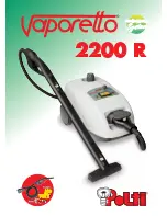 POLTI VAPORETTO 2200 R Usage Instructions preview