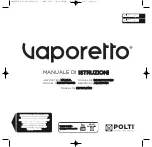 POLTI vaporetto classic55 Instruction Manual preview