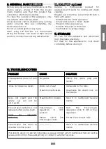 Предварительный просмотр 27 страницы POLTI Vaporetto DIFFUSION Instruction Manual