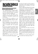 Preview for 21 page of POLTI Vaporetto Eco Pro 3.0 Instruction Manual