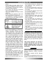 Preview for 7 page of POLTI VAPORETTO LECOASPIRA 700 Instructions For Use Manual