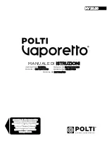 POLTI Vaporetto MV 20.20 Instruction Manual preview