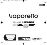 POLTI vaporetto pro70 Instruction Manual preview