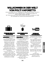 Preview for 61 page of POLTI vaporetto SV440 User Manual