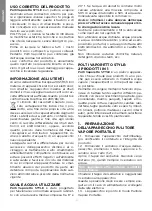 Preview for 10 page of POLTI VAPORETTO SV610 STYLE Instruction Manual