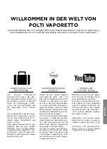 Preview for 61 page of POLTI VAPORETTO SV610 STYLE Instruction Manual