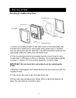 Preview for 3 page of poly-planar GSMR30 Owner'S Manual