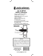 poly-planar IC-3.5PM Install Manual preview