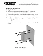 Предварительный просмотр 2 страницы poly-planar ME-60 Installation Instructions Manual