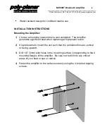 Предварительный просмотр 2 страницы poly-planar ME60BT User Manual