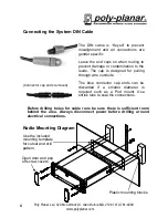 Preview for 4 page of poly-planar MRD-70 Manual