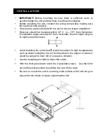 Preview for 3 page of poly-planar MRD80 Owner'S Manual