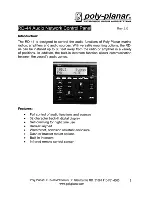 poly-planar RD-44 Manual preview