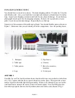 Preview for 2 page of Poly Pong CRUISE SHIP ALL-WEATHER Assembly Manual