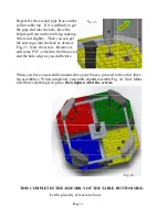 Preview for 12 page of Poly Pong CRUISE SHIP ALL-WEATHER Assembly Manual