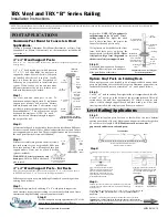 Poly RAIL Systems TRX Vinyl Series Installation Instructions preview