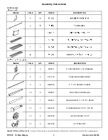 Preview for 3 page of Poly-Tex BN-PX7020-06 Assembly Instructions Manual