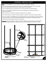 Предварительный просмотр 3 страницы Poly-Tex BT3001 Assembly Instructions Manual