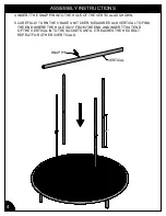 Предварительный просмотр 4 страницы Poly-Tex CD3550 Assembly Instruction Manual