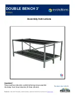 Preview for 1 page of Poly-Tex EVOLUTIONS PX7023 Assembly Instructions Manual