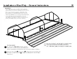 Preview for 31 page of Poly-Tex FieldPro Gothic High Tunnel 30 Installation Instructions Manual