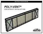 Предварительный просмотр 1 страницы Poly-Tex POLY-VENT Instruction Manual