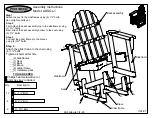 Preview for 1 page of Poly-Wood ADSGL-1 Assembly Instructions